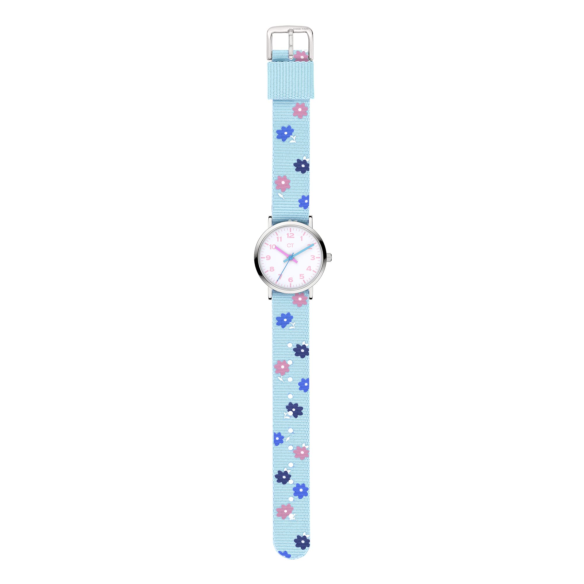 Cool Time Kids Kinderuhr für Jungen und Mädchen, Nylon Armband