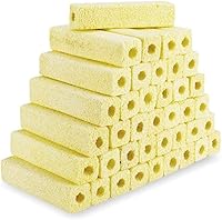 Vista 1 de hygger Bloques de medios de filtro de cerámica bio media para acuario de 6.2 pulgadas de largo para tanque de sumidero, estanque de agua dulce