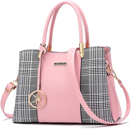 Miniatura 34 de KURGOOL Bolsos y bolsos de mano para mujer, bolso de hombro con asa superior, bolsa de mensajero para mujer