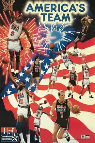 Ski Town ALL-STARS 529840 Dream Team 1992 Mens Olympic Basketball DECOR WALL 24x18 PRINT POSTER
