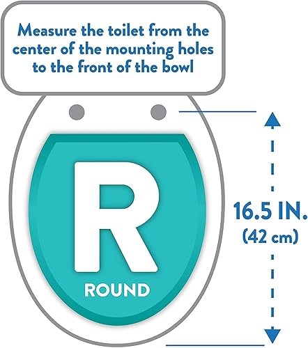 Miniatura 10 de J&V Textiles Asiento de inodoro redondo suave bordado con bisagra fácil de limpiar y cambiar, acolchado (beige)