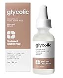 Glycolic Acid/AHA 12% Renewal Serum | Anti-Aging Exfoliating Facial Serum | Increases Cell Turnover Leaving Behind Smoother Skin | Clarifies Acne and Rejuvenates Skin | 1 Oz
