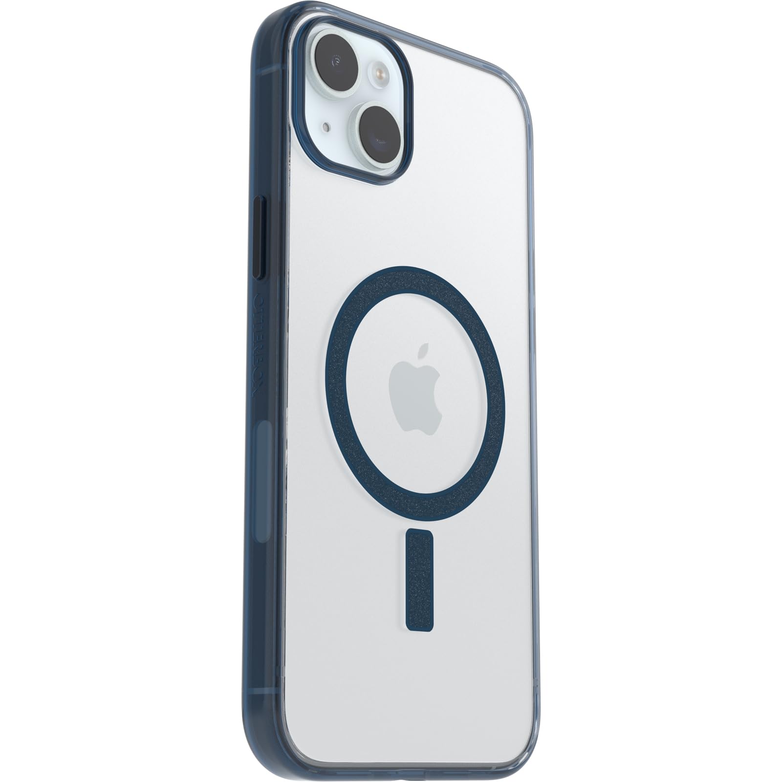 OtterBox Cover Serie Clear Case con MagSafe per iPhone 15 Pro Max, Resistente a Shock e Cadute, Ultra Sottile, Protettiva, testata 3x norme MIL-STD 810G, Manta Ray