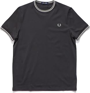 [フレッドペリー]Tシャツ カットソー ツイン ティップ ネイビー メンズ FRED PERRY M1588 795 TWIN TIPPED NAVY [並行輸入品]