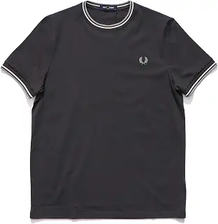 [フレッドペリー]Tシャツ カットソー ツイン ティップ ネイビー メンズ FRED PERRY M1588 795 TWIN TIPPED NAVY [並行輸入品]