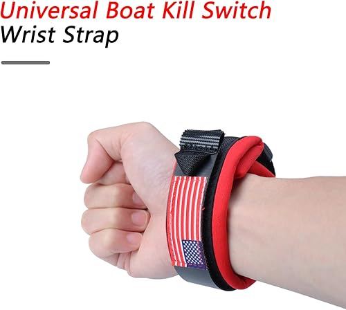 Miniatura 7 de Cordón para interruptor de ataque de barco, correa de muñeca flotante universal para moto acuática, reemplazo ajustable
