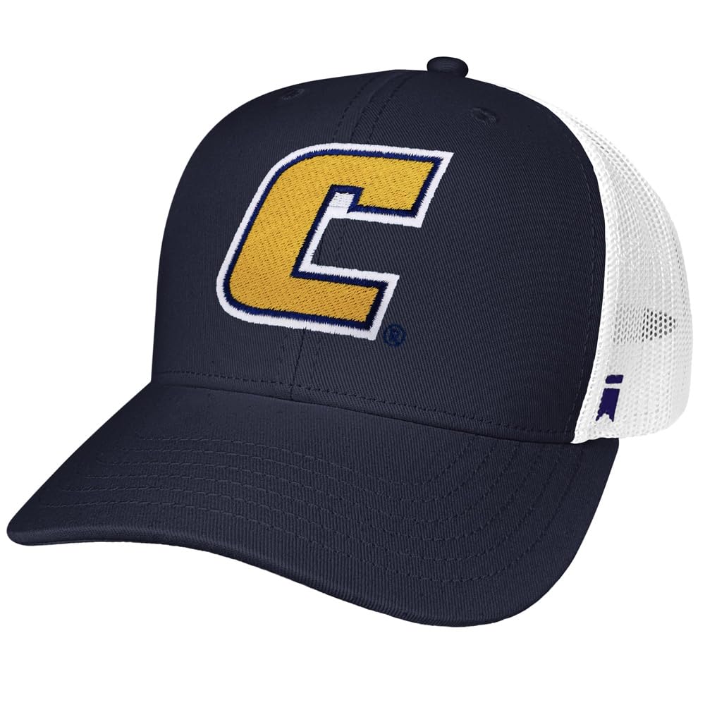 Campus Lab Official Collegiate Team Logo 1 Adjustable Snapback Trucker Hat - Unisex for Men and Women