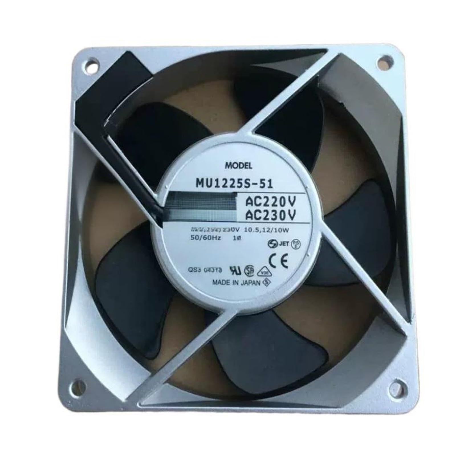 Ventilateur de refroidissement MU1225S-51 pour l'extraction d'air des armoires CA 220V