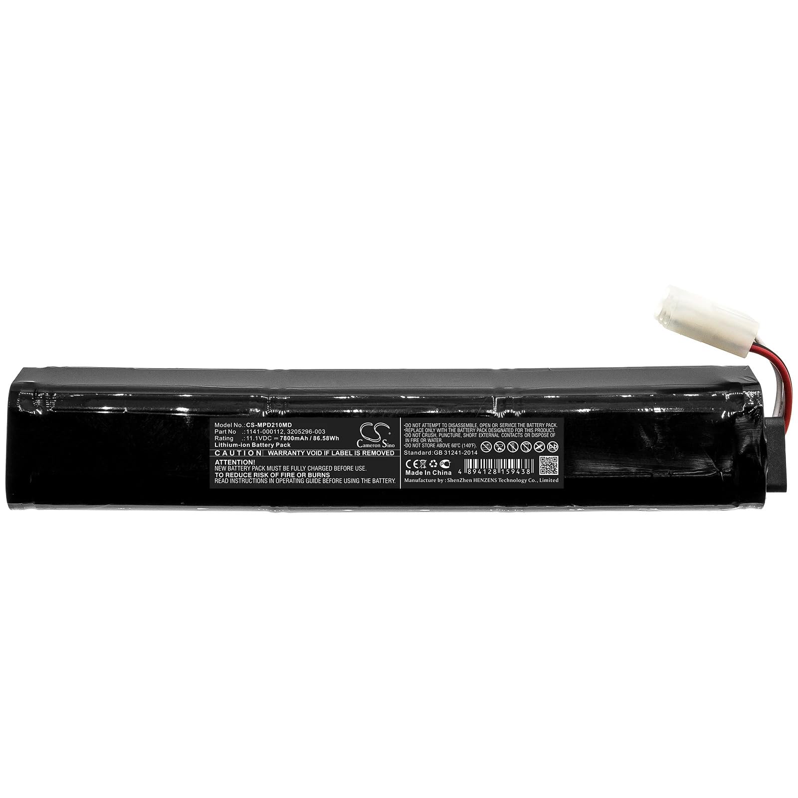 7800mAh Battery For Medtronic Physio-Control Lifepak 20e Physio-Control Lifepak 20e 11141-000112 3205296-002 003