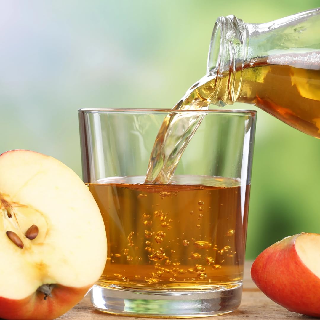 Dimes 100 % Apfelsaft – 1 L Flasche | Direktsaft ohne Zusatzstoffe, 12 ER