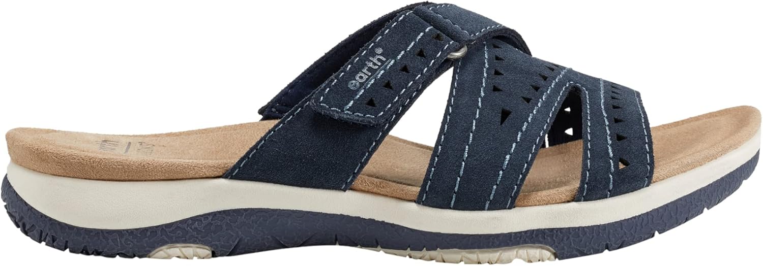Earth® Women's SUELLA Sandal, Blue 400, 7.5 W