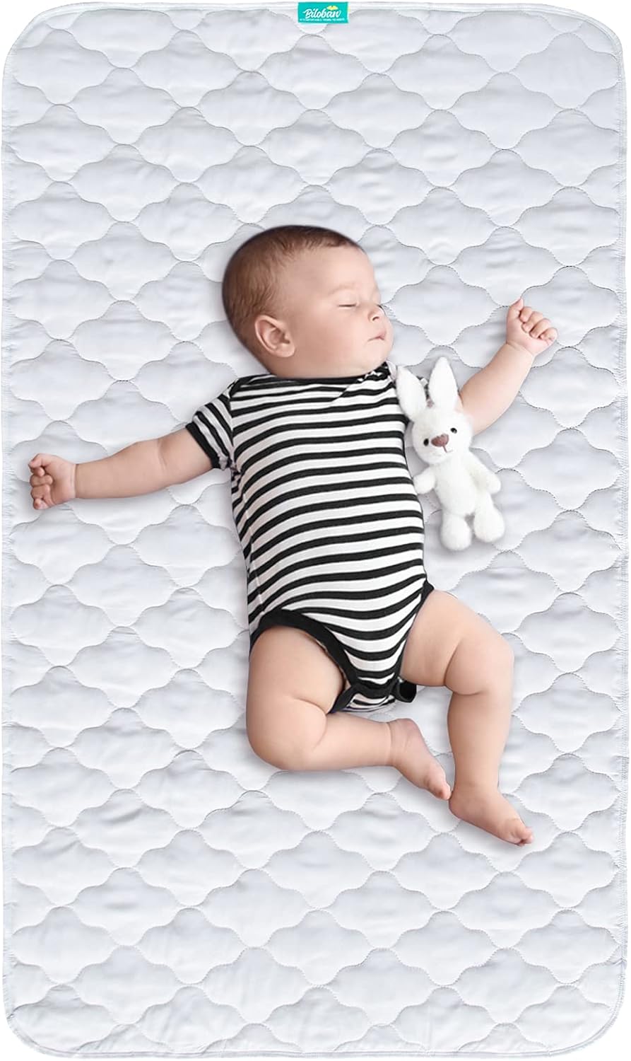 Waterproof Crib Mattress Protector Pad 28" x 52",Anti Slip & Durable Waterproof Pad Mat for Baby Standard Crib/Bed Pads : Everything Else