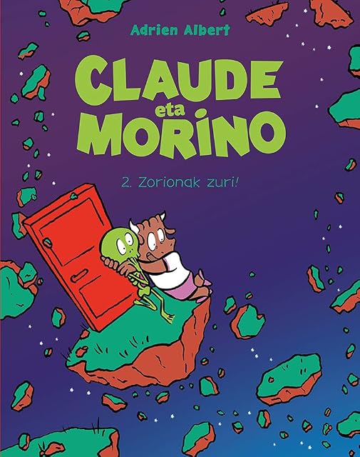 Portada de Claude eta Morino 2. Zorionak zuri!