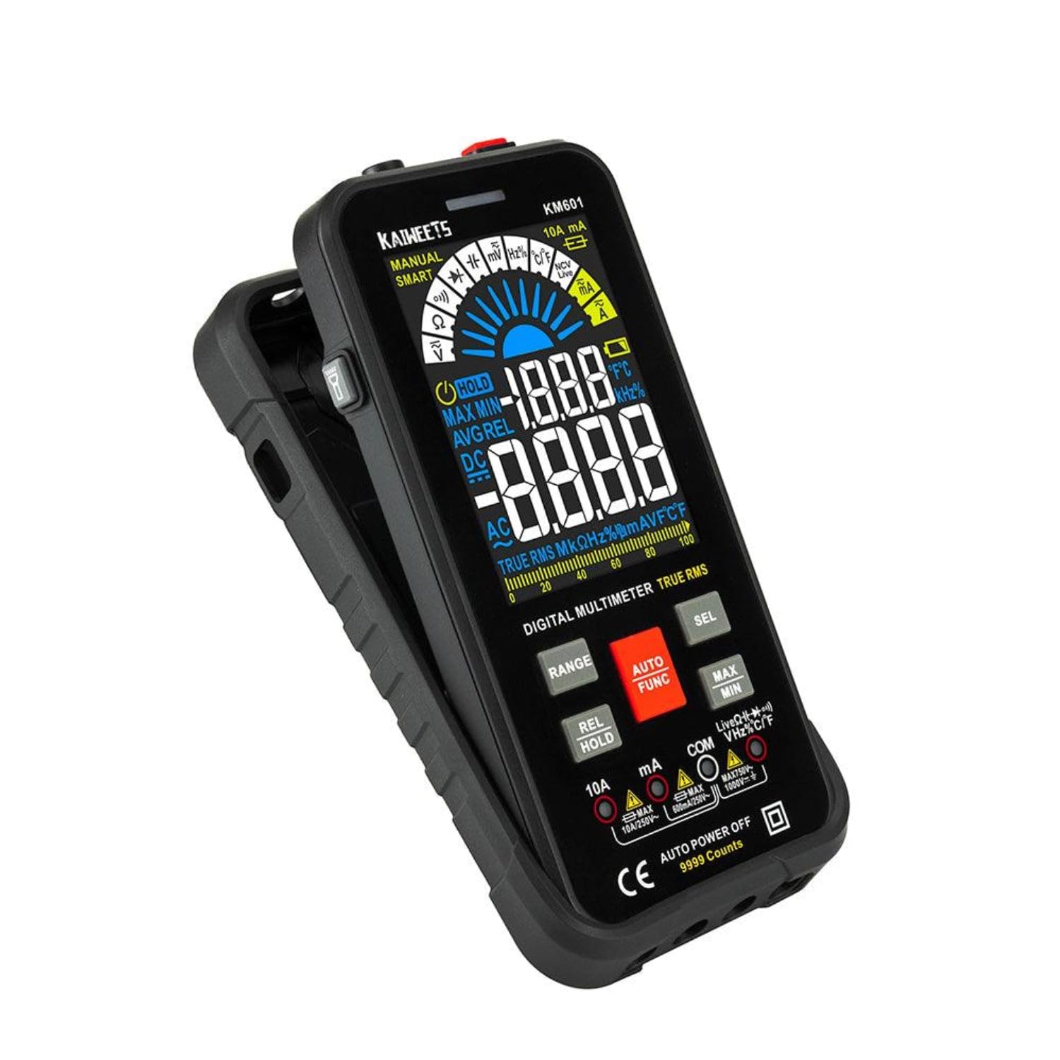 KAIWEETS KM601 9999 Counts Digital Multimeter Smart Auto Range
