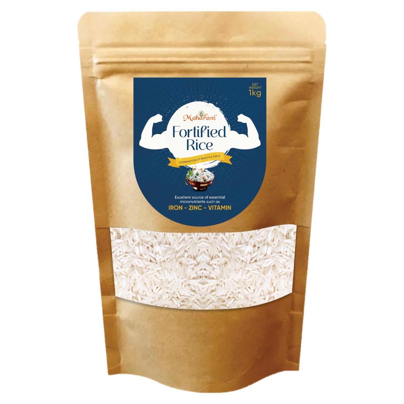 Maharani Fortified HMT Rice Long Grain Healthy & Tasty Rice Fortification HMT Rice (Full Grain, Raw) (1 kg) (B0CP3NP5G7) Amazon Price History, Amazon Price Tracker