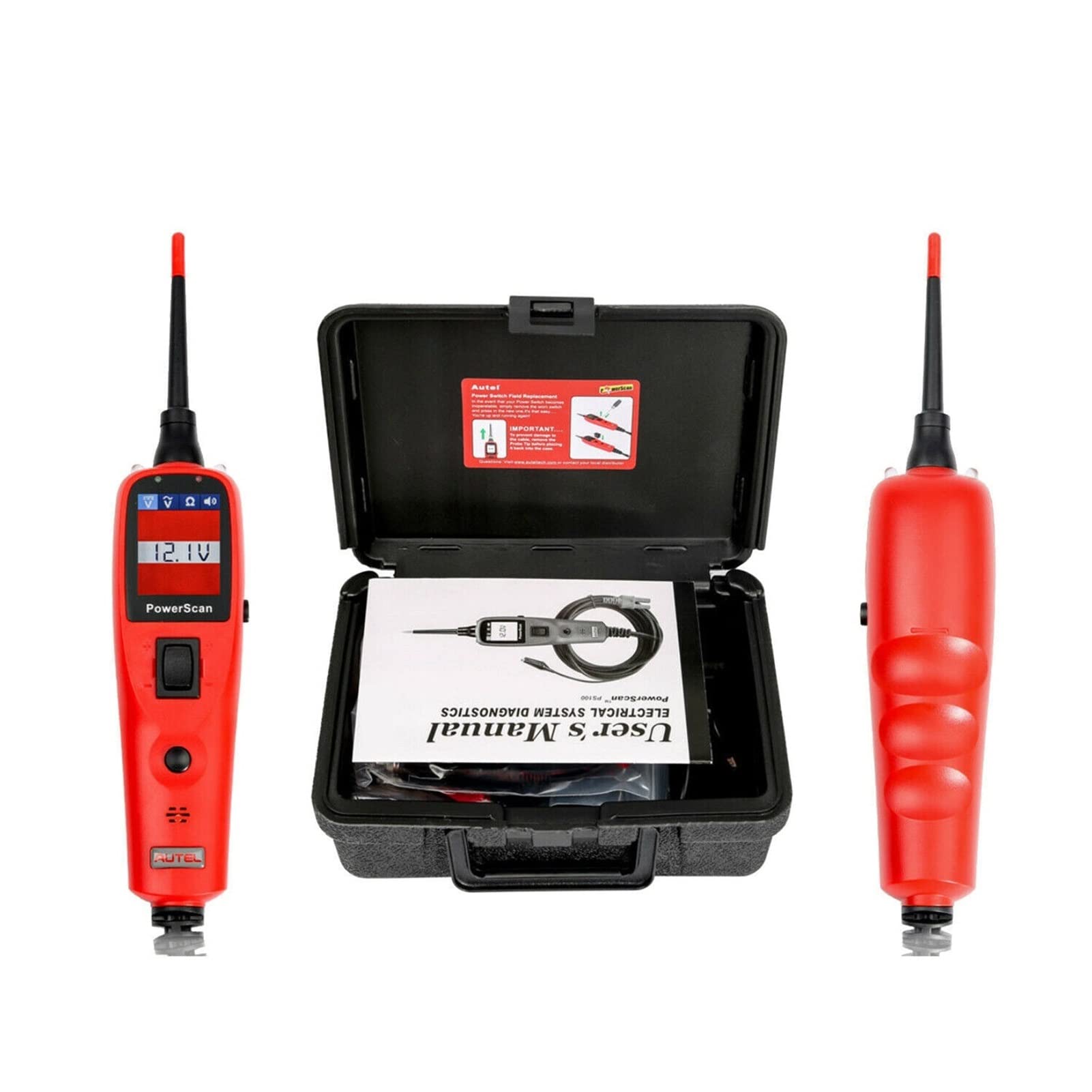 Détecteur Mural, PS100 Kit de sonde de circuit de circuit de circuit automobile outil de diagnostic du système électrique 12V / 24V