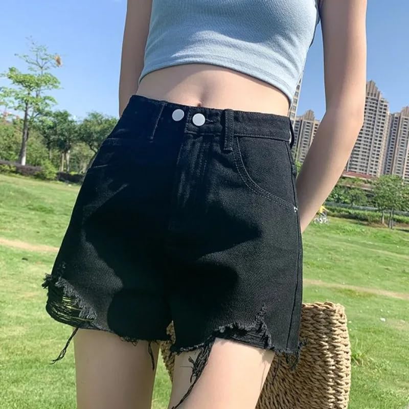 Short Jean Pants High Waist Denim Shorts for Women