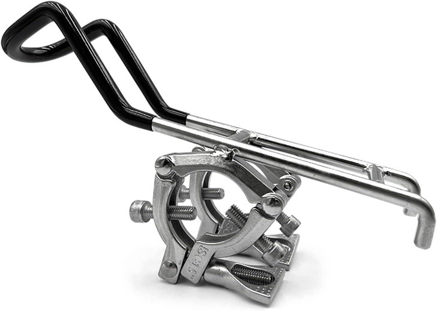 Stainless Steel Stand Clip Fishing Rod Sea Fishing Rod Holder Bracket Boats Yacht Adjustable Fish Rod Holder Accessories