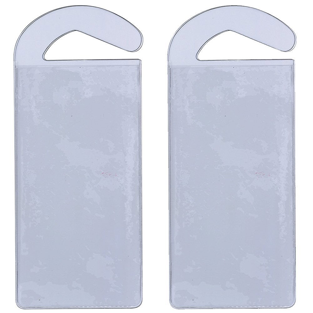 Bistras Handicap Permit Placard Protective Holder Set of 2