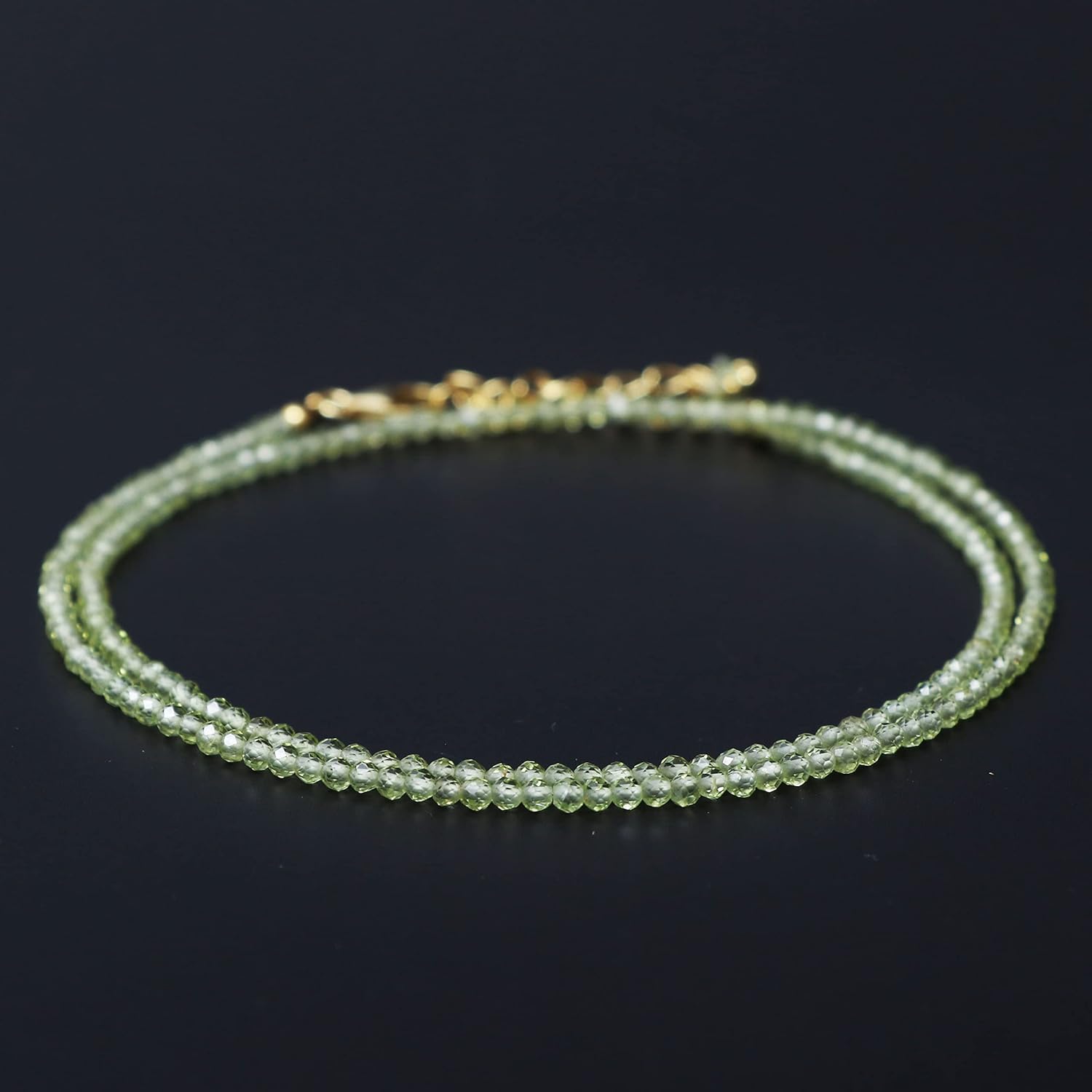 Natural Beaded Gemstone Choker Necklace,Faceted Beads, Birthstone Necklace, Energy Healing Crystal, Gift For Her, 925 Sterling Silver Jewelry 18 Inch - Image 4