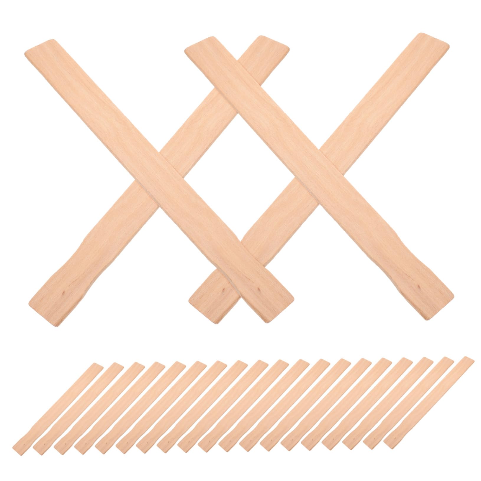 Ciieeo 5 Ensembles Bâtonnets Bois Pour Mélanger Peinture Outils De Mélange Manuels Pour Projets De Peinture 25 Pièces * 5