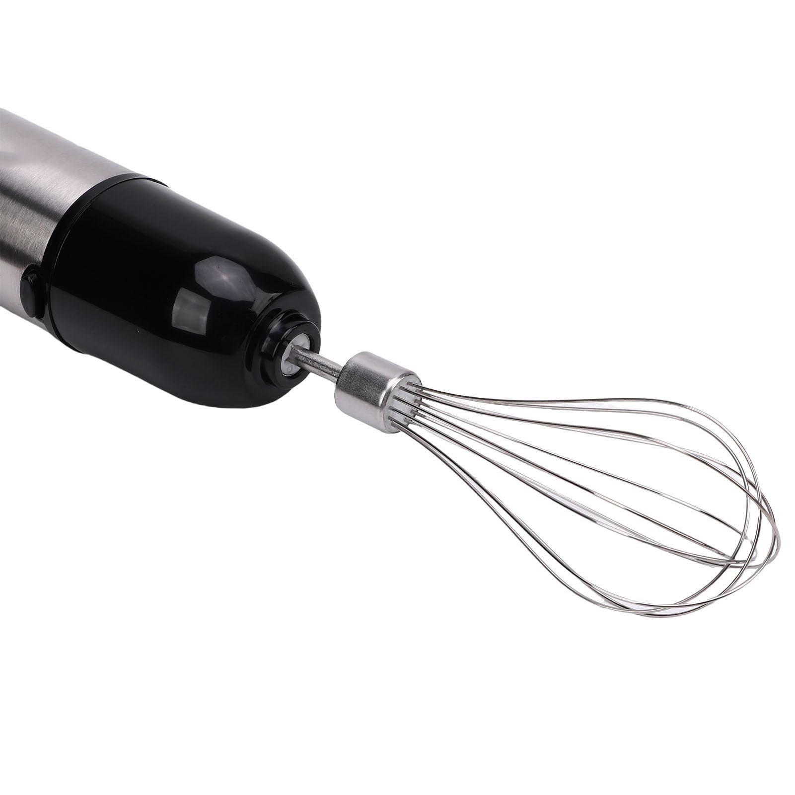 Juego de Batidora de Mano, Batidora de Inmersión 3 en 1, de Mano con Batidor de Acero Inoxidable, Picadora, Tazón para Batidos, Sopas, puré y Picar (220-240V Enchufe UE 1500W)