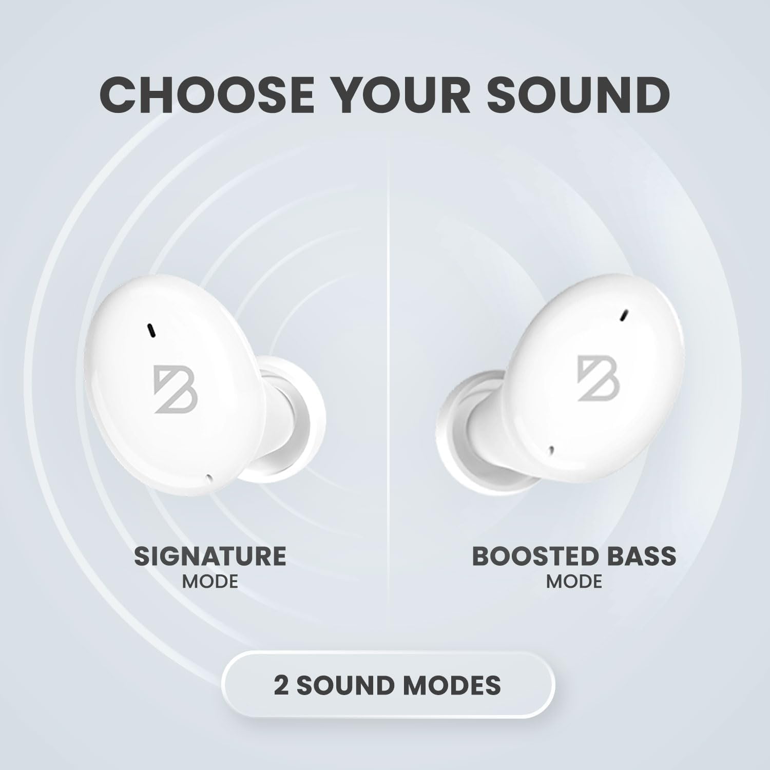 Back Bay Audio Tempo 30 Wireless Earbuds for Small Ears - Award-Winning Sound, Sweatproof Bluetooth Earbuds, Comfortable Ear Buds for Women, White Earphones Small Ear Canals, Long Battery Headphones - Image 6