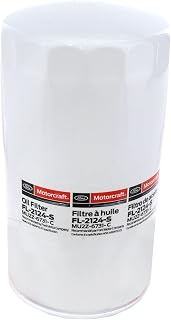 Motorcraft FL-2124-S Engine Oil Filter - OE Replacement for Ford Super Duty F-250 F-350 F-450 F-550 F-600 F-650 F-750 (2011-2026)
