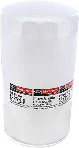 Motorcraft Filtro de aceite - FL2124S sustituye al filtro de aceite de motorcraft - FL2051S