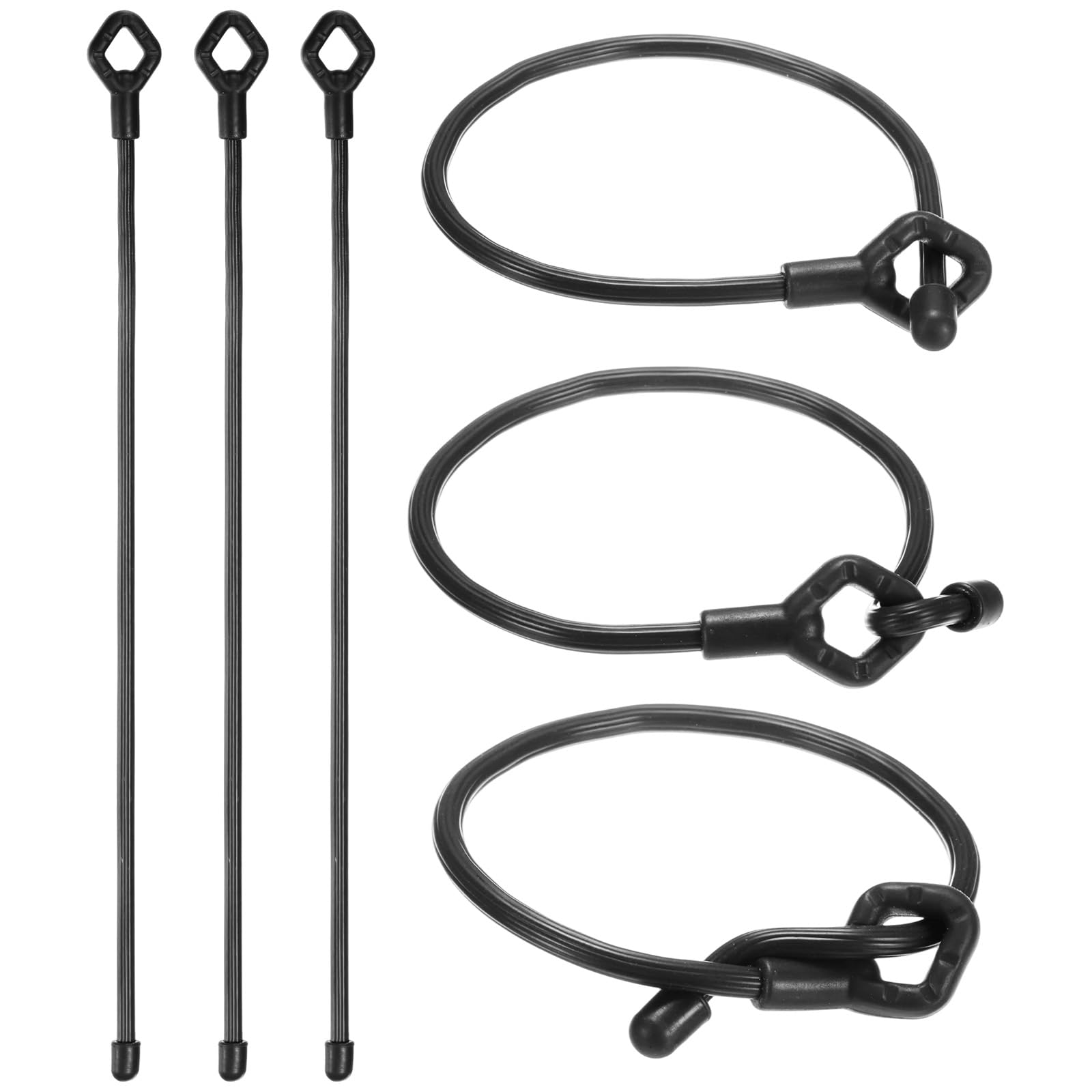 Attaches réglables pour plantes silicone 30cm pour en finir avec les nœuds de ficelle