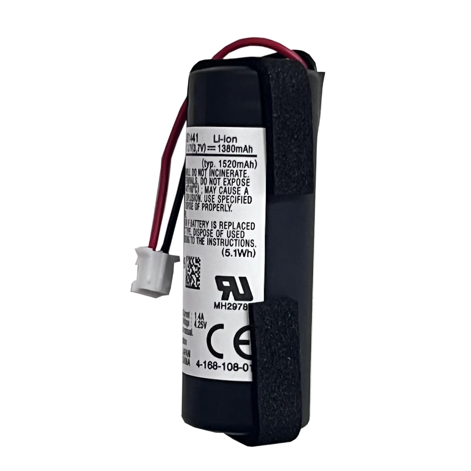 Batterie de rechange LIS1441 LIP1450 compatible avec la manette So-ny PS3 Move Motion, Playstation 3 Move (PS3 avec balle sur la main droite) (ne convient pas pour PS4 Move Motion)