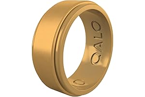 Silicone X Gold Wedding Band: Unmatched Comfort for Modern Men