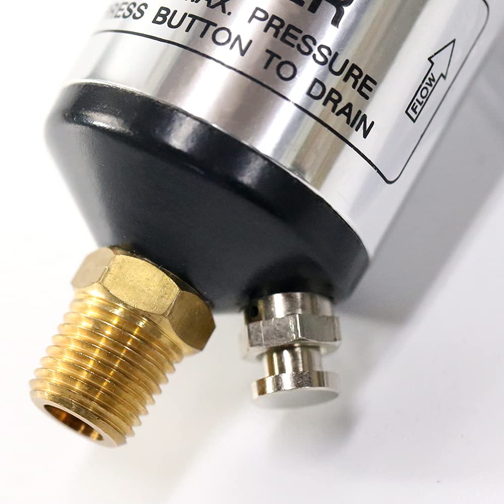 Le Lematec Air Compressor Filter, Inline Water and Moisture Separator