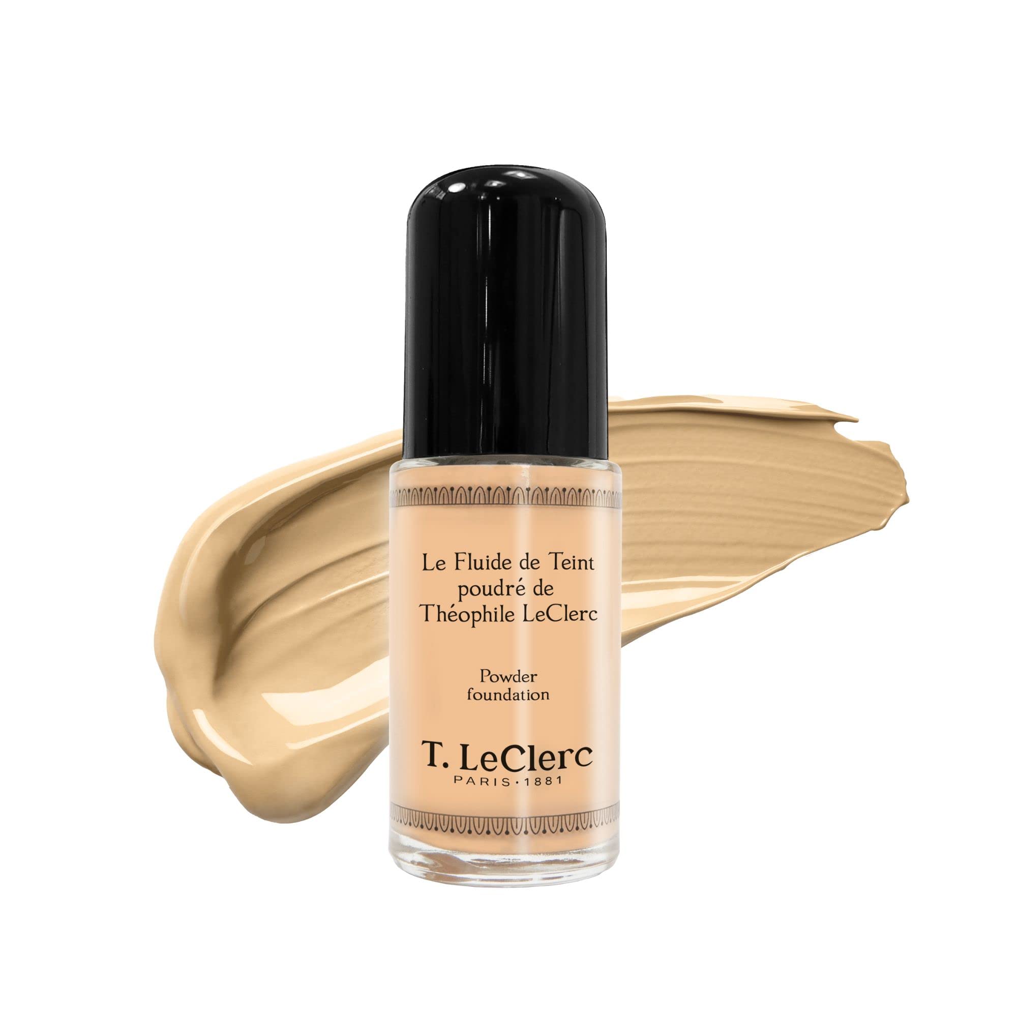 T. LeClerc – Puder-Teint, Farbton 02 Clair Rosé Matt, vegan, dermatologisch getestet
