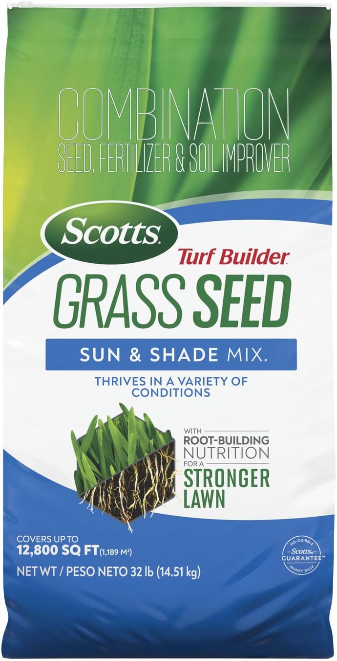 Scotts Turf Builder Sun and Shade Grass Seed Mix 32 lb