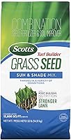 Vista 15 de Scotts – Mezcla de semillas de césped Turf Builder Sun & Shade con fertilizante y mejorador de suelo, prospera en diversas condiciones, 16 libras