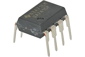Texas Instruments UA741 Op Amp Single General Purpose Op Amps 18V 8-Pin...
