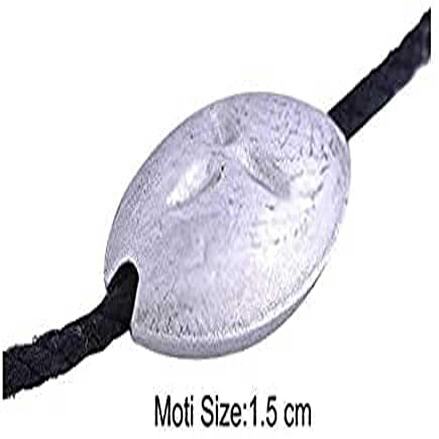 Silver Tilasmi Moti for Teething Babies (2 Moti Pair) - Image 3