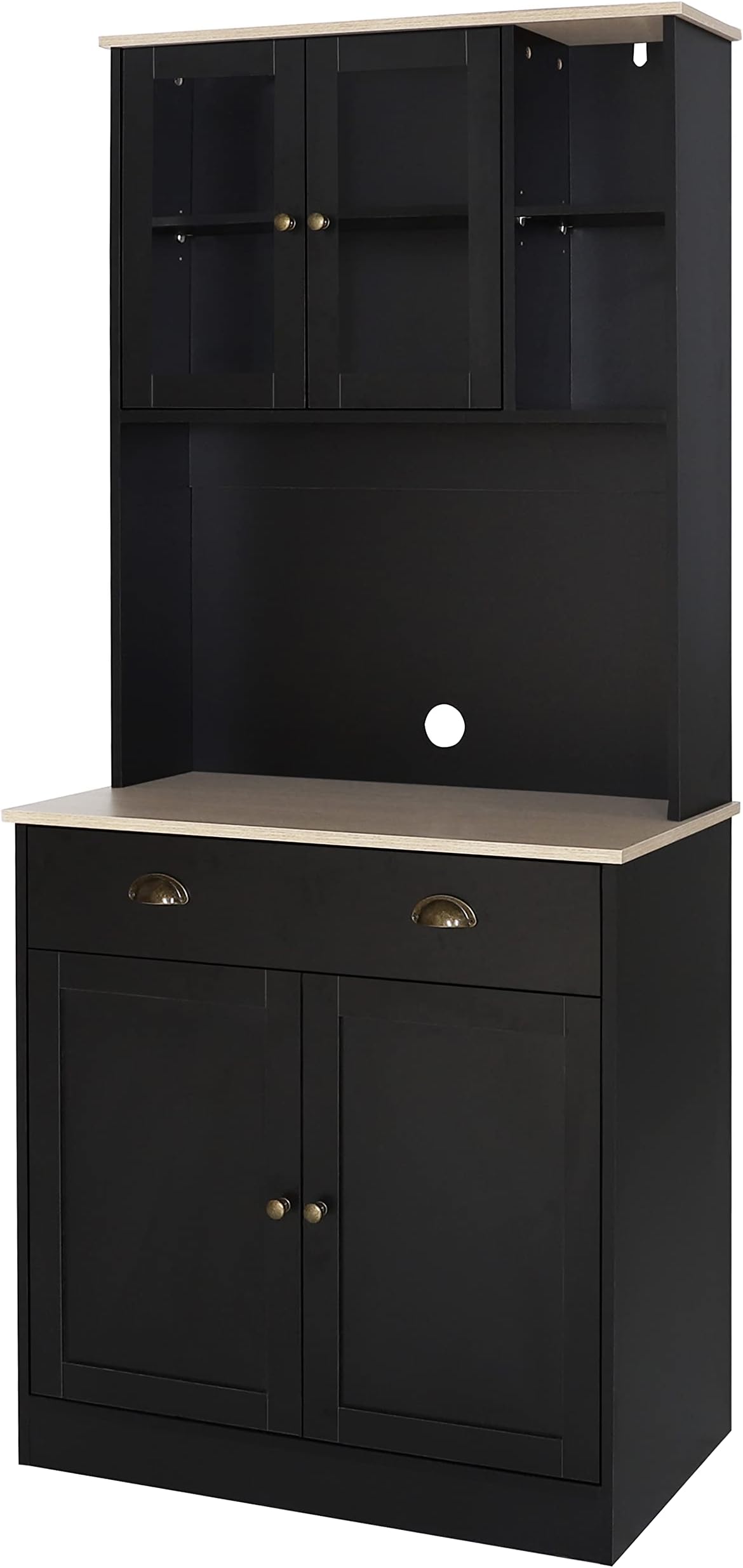 Yak About It Mini Fridge Dorm Station with Top Shelf