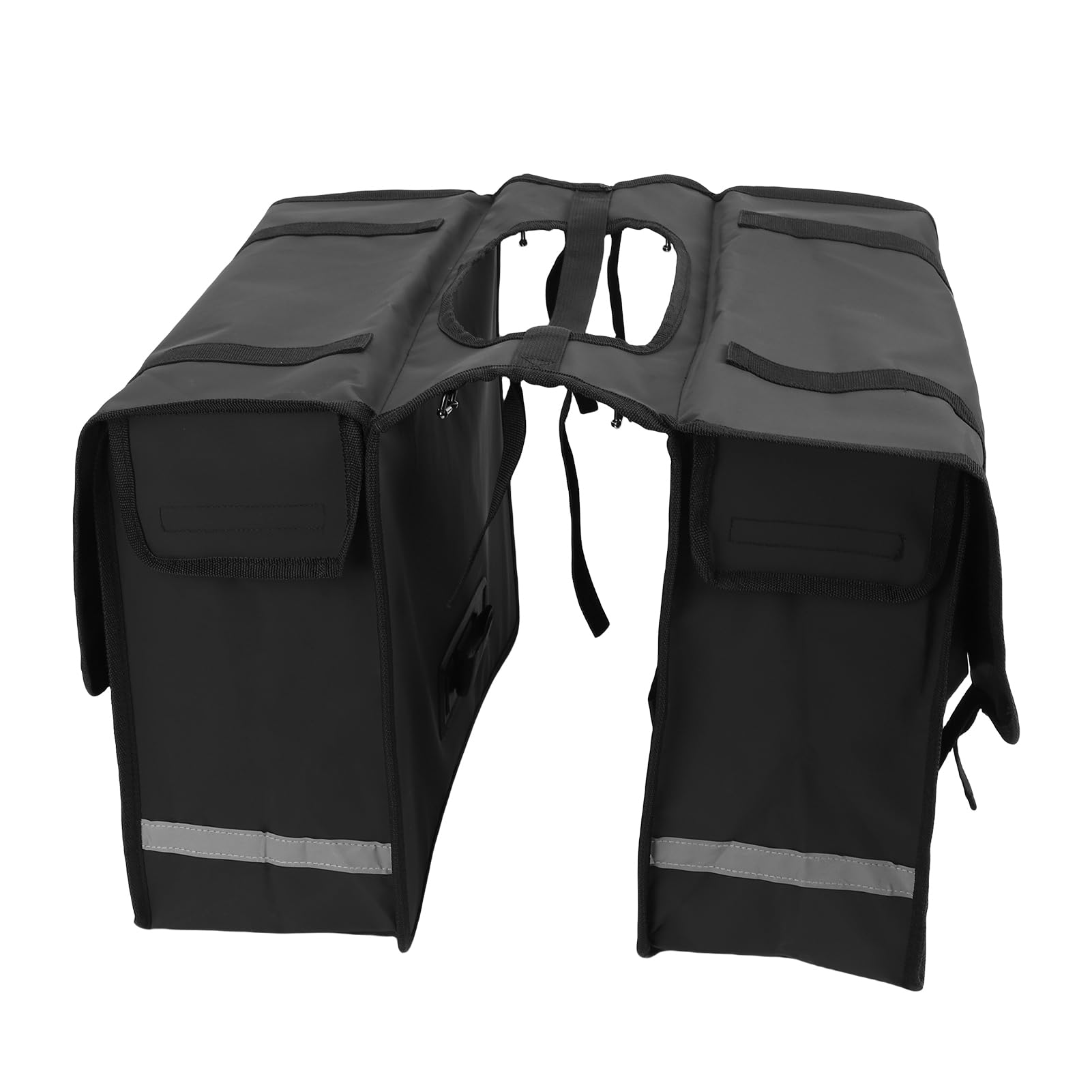 Bnineteenteam Borse Laterali per Bici, Design a Doppio Lato Impermeabile da 44 Litri con Strisce Riflettenti per Ciclismo e Pendolarismo (40,5 * 16 * 34)