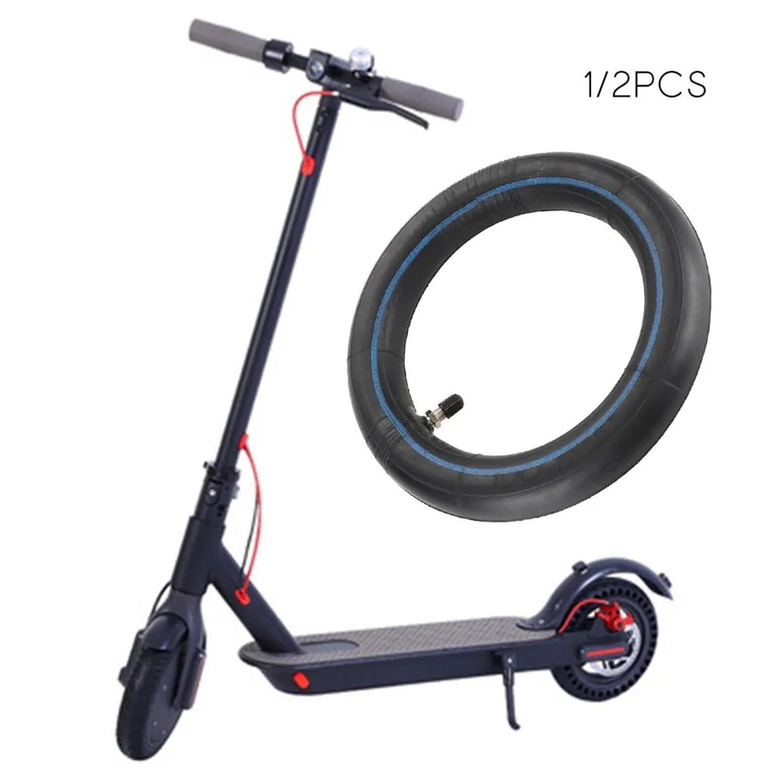 Pneus de Scooter, Roue de Scooter 1 pièces/2 pièces Pneu de Scooter électrique 8,5 Pouces Chambre à air 8 1/2X2 8.5x2 USO apto Para E-Scooter Skateboard Pneu Chambre à air