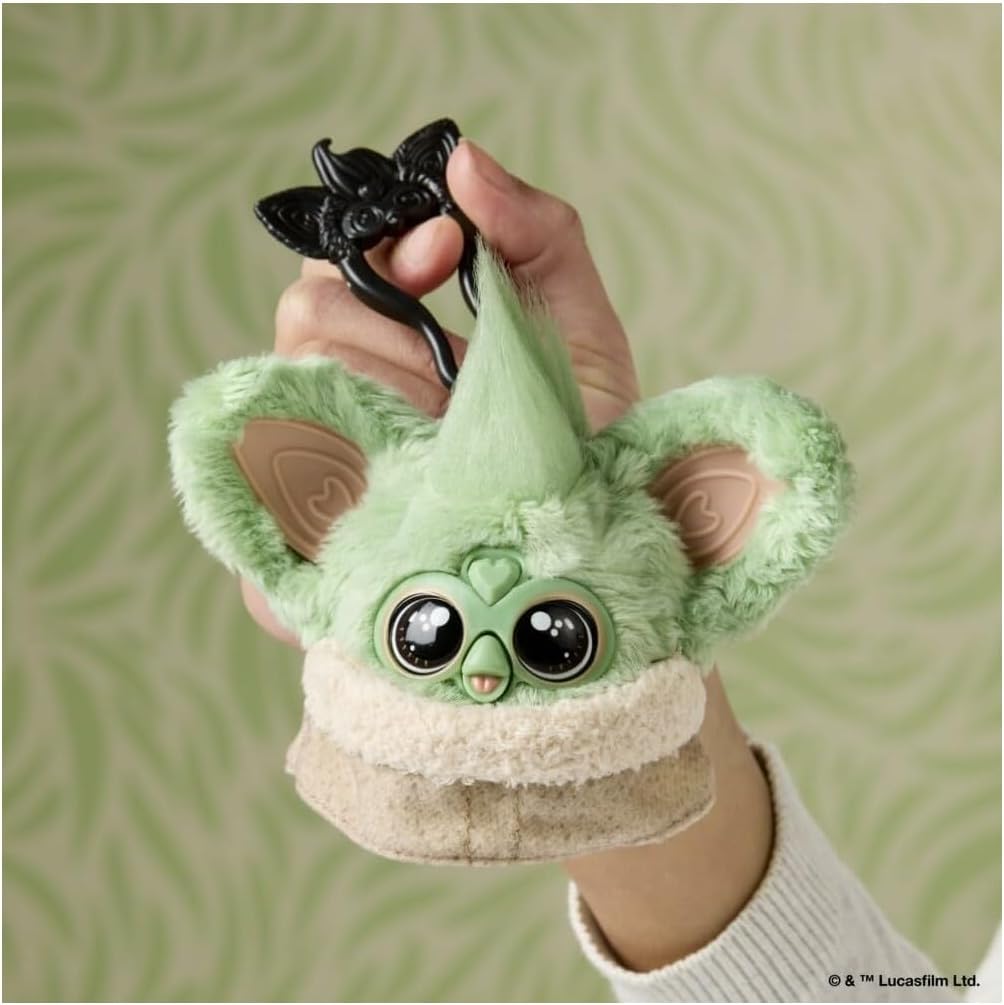 Furby Furblets Star Wars Grogu Collectible Electronic Plush Toy, Officially Licensed