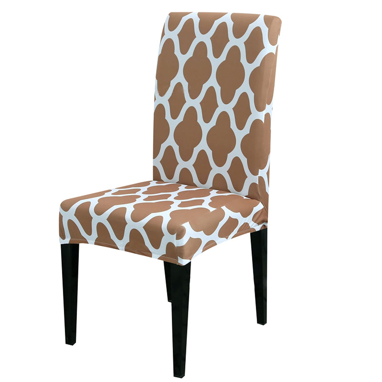 ZZUU Stretch Modern Chair Covers Set Of 1/2/4/6,Dining Chair Protector， Washable Softness Elastic Installation Chair Protector For Hotel Party Wedding Dining Room Kitchen
