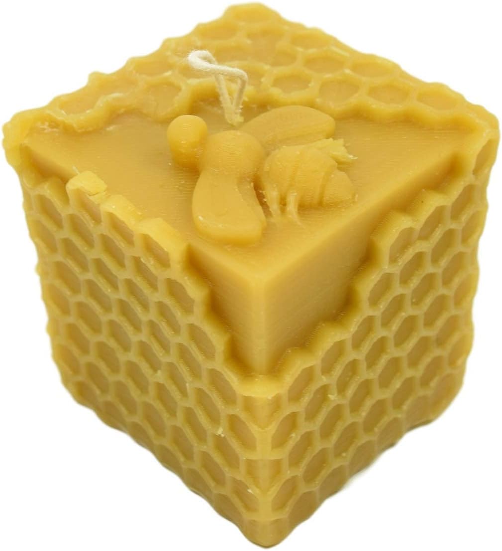 Real Beeswax Bee Hive Candle - Beeswax Candles, Handmade Candle, Candles, Beeswax Decoration Candle, Fancy Candles