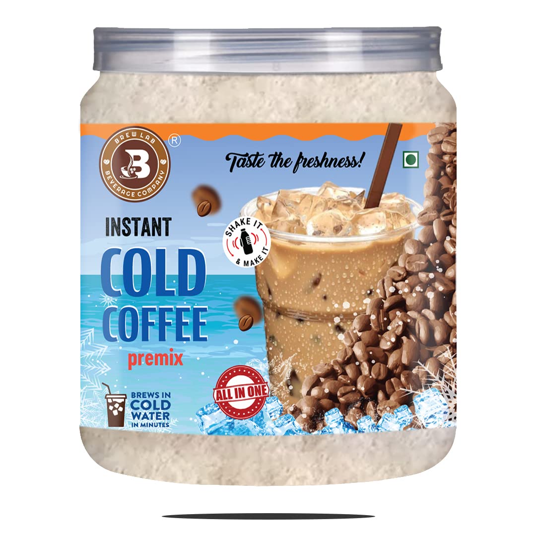 Brew Lab Natural & Instant Cold Coffee Premix | Taste The Freshness Instant Coffee (250 g, Pure Flavoured) (B0BPJ4V759) Amazon Price History, Amazon Price Tracker