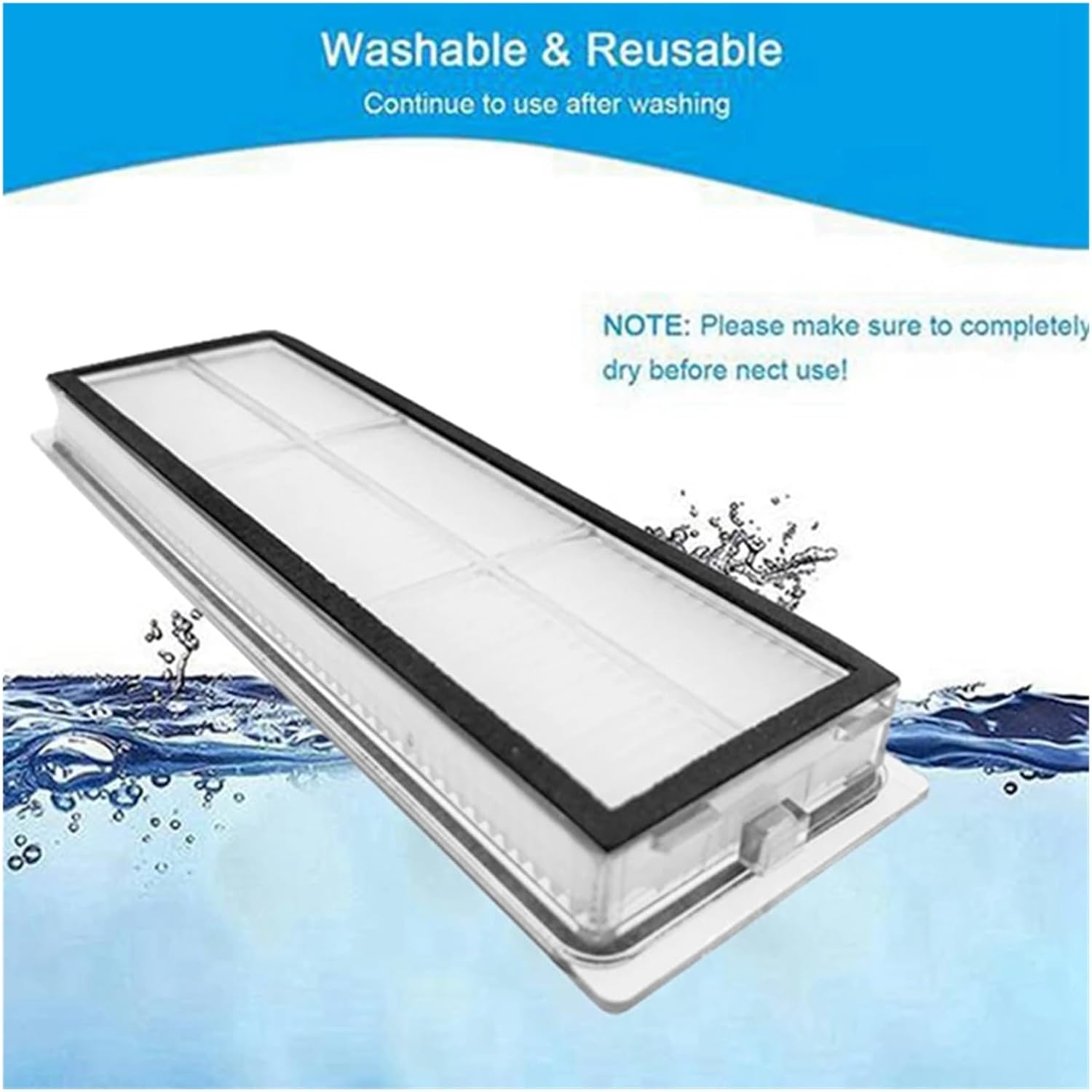 掃除機アクセサリーメインサイドブラシフィルターモップダストバッグロボット掃除機交換部品に適しています(1pcs)