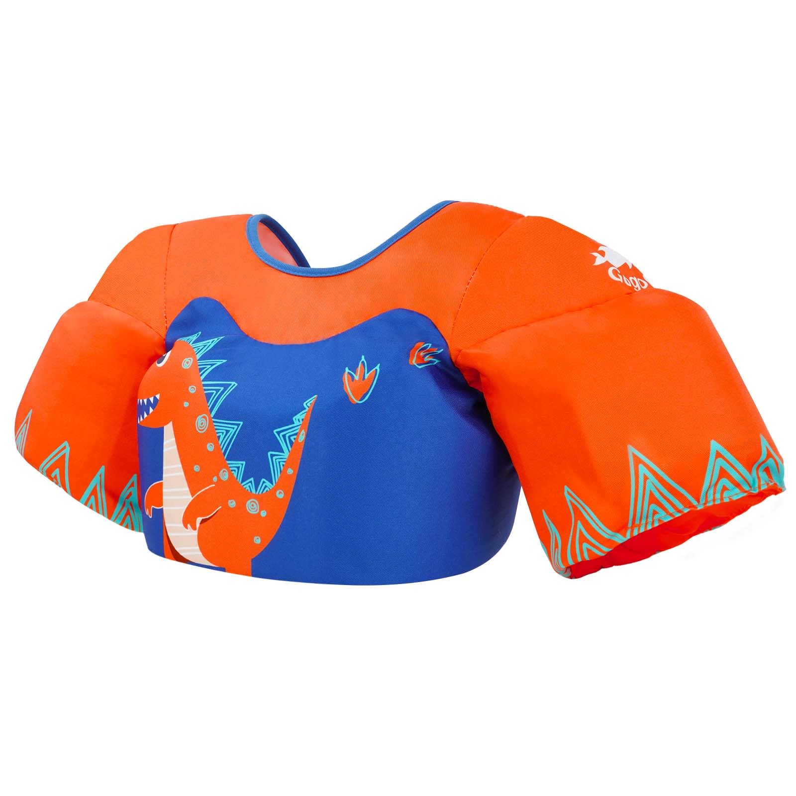 Gogokids Chaleco de natación para niños con flotadores de Brazalete, Chaqueta de natación para niño pequeños de Estilo Chaleco actualizado, Chaleco Flotante de natación para 2-6 años, 20-50lbs/9-23kg