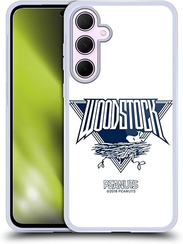 Vista 99 de Head Case Designs Officially Licensed Peanuts Woodstock Insignia Rock Tees Gel Case [Military Grade Protection] Compatible with Samsung Galaxy S22+
