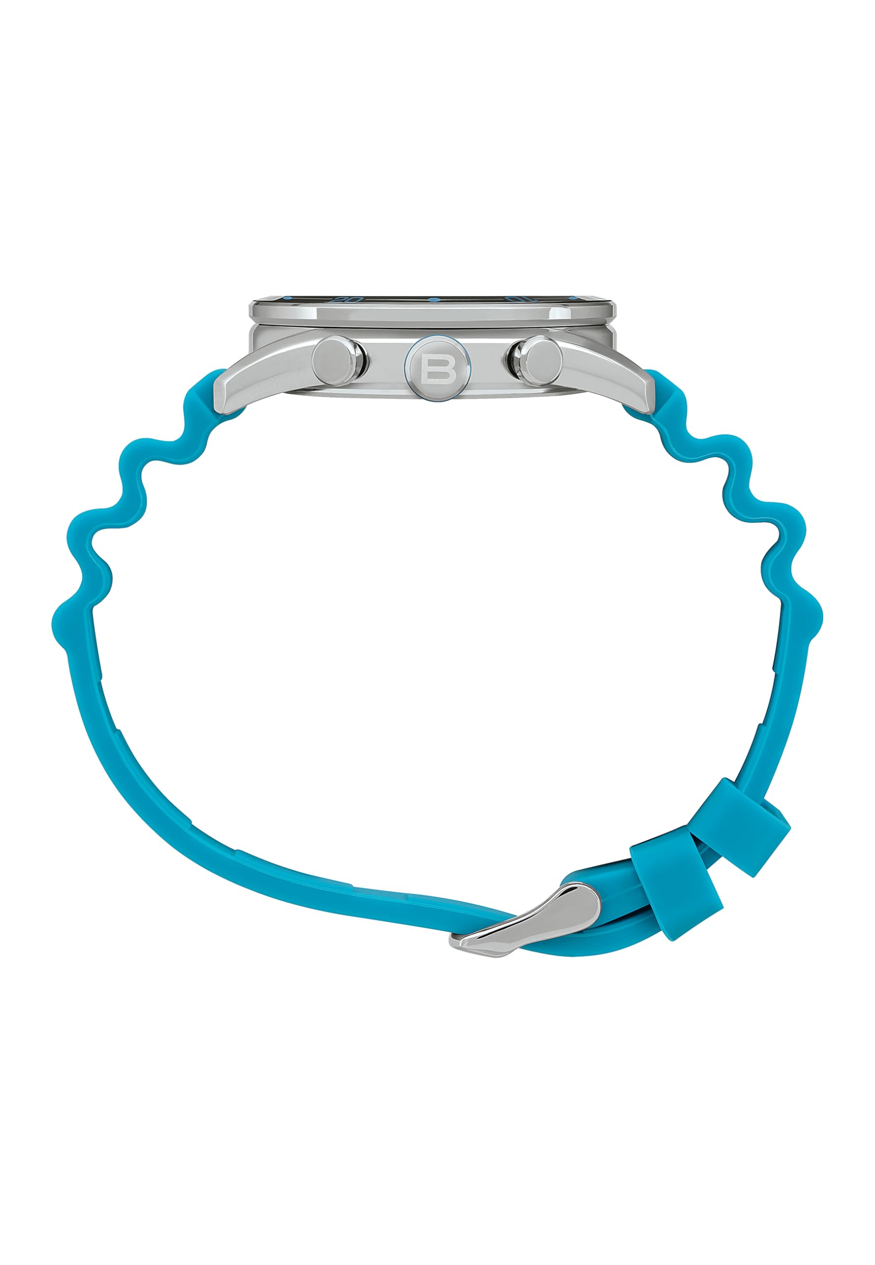 Breil Orologio Uomo, Bracciale in Silicone, Cassa 43 cm | Collezione SCORE, Movimento Quarzo Analogico, Resistente all'acqua 50 metri, Idee regalo Uomo