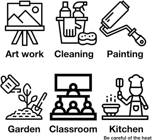 Miniatura 5 de Urby Delantales desechables de cobertura completa para adultos. Material plásticopoliéster. Bueno para pintura, fiesta de picnic y usos médicos